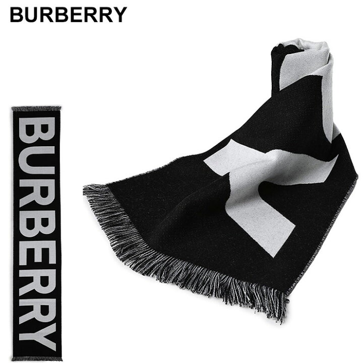 楽天市場】バーバリー BURBERRY ウール リバーシブル ロゴ ロング 