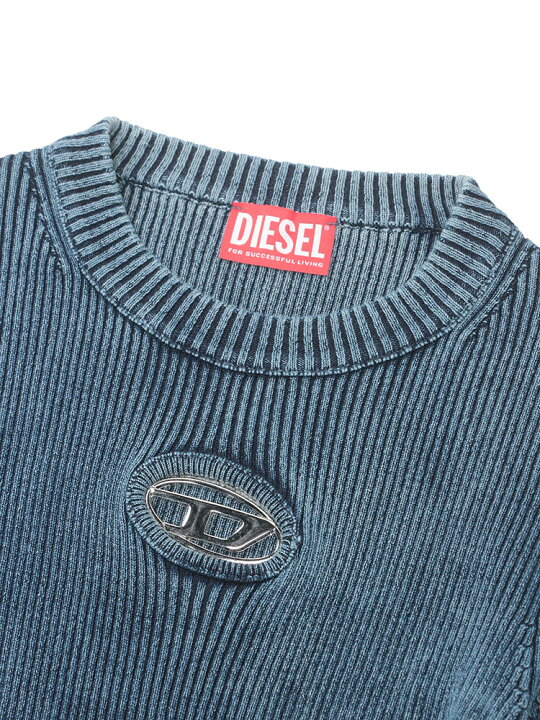 楽天市場】ディーゼル DIESEL オーバルDプレートクルーネック 長袖 
