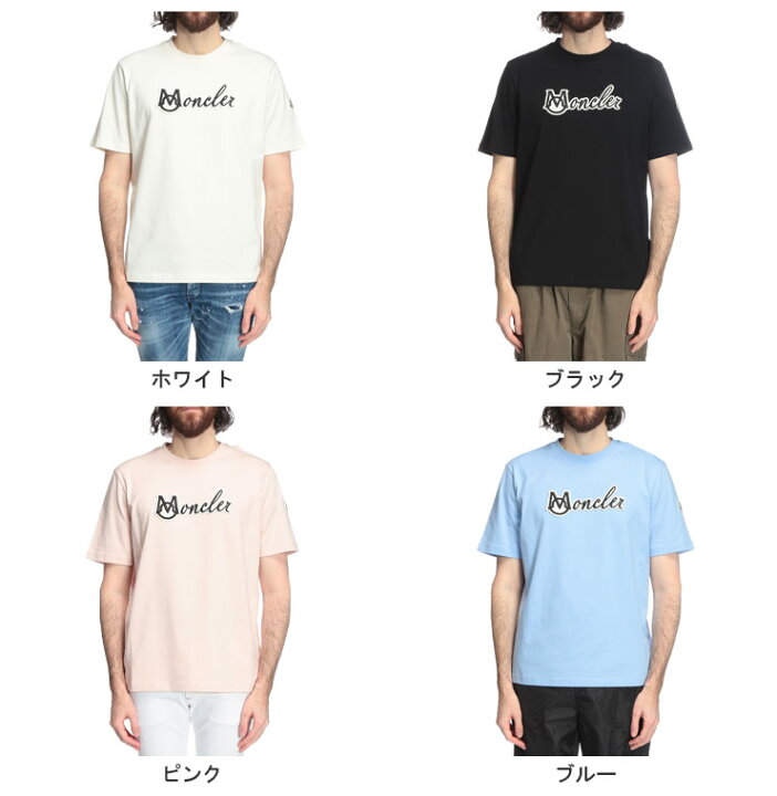 楽天市場】モンクレール MONCLER 刺繍ロゴ クルーネック 半袖 Tシャツ 