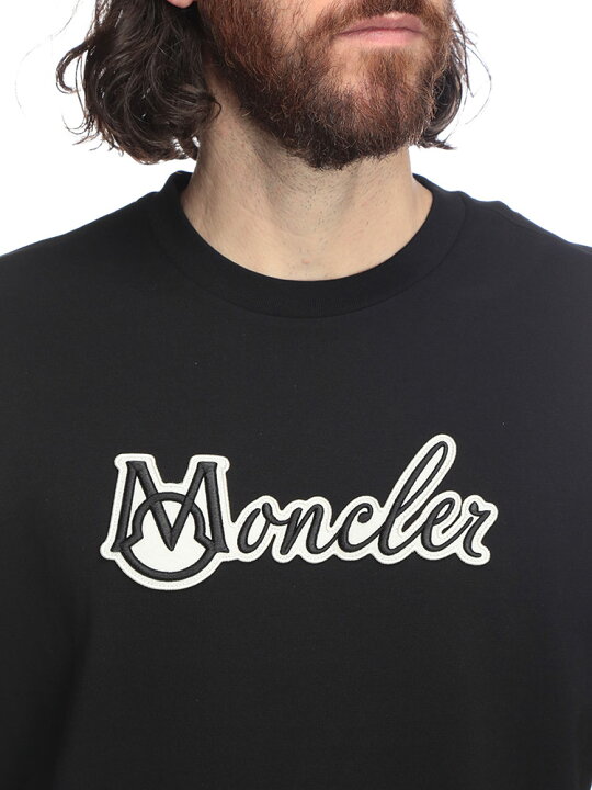 楽天市場】モンクレール MONCLER 刺繍ロゴ クルーネック 半袖 Tシャツ