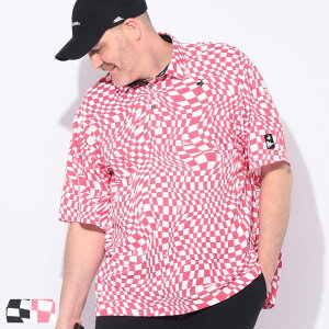 le coq sportif (ルコックスポルティフ) ストレッチ UVカット 総柄 半袖 ポロシャツ LG5SHSB3M 大きいサイズ メンズ トップス ポロシャツ ゴルフ スポーツ トレーニング 春 夏