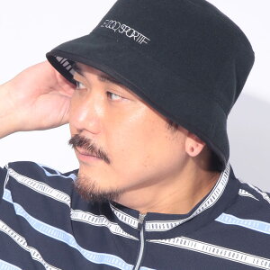 le coq sportif (ルコックスポルティフ) リバーシブル モンドリアン柄&無地 バケットハット LG5SCPB5M 大きいサイズ メンズ ハット 帽子 ゴルフ バケハ スポーツ 日よけ