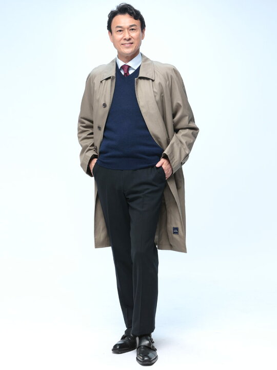 楽天市場】ビジネスコート メンズ 春秋冬 スプリングコート ステン  