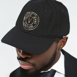 ���F���T�[�`�F �W�[���Y �N�`���[�� �L���b�v �X�q VERSACE JEANS COUTURE �����Y �T�[�N�����S �R�b�g�� �x�[�X�{�[���L���b�v VC79GAZK26 �u�����h �V���v�� �J�W���A�� �M�t�g �v���[���g