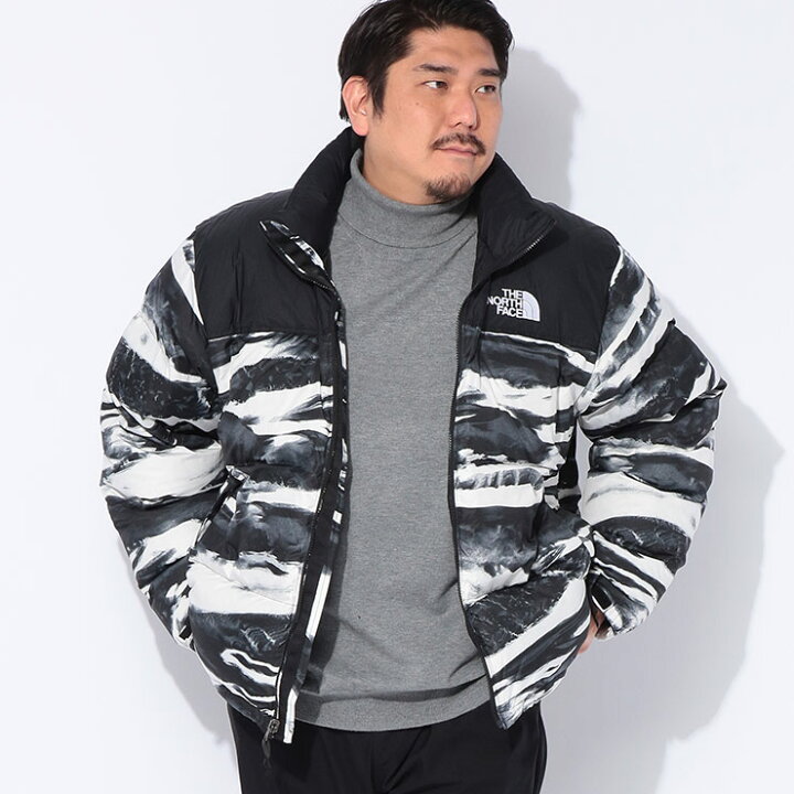 楽天市場】THE NORTH FACE ザ ノースフェイス フード収納 プリント 