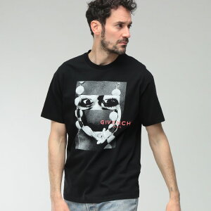 �W�o���V�B �����Y T�V���c ���� GIVENCHY ���S �t�����g�v�����g �N���[�l�b�N �R�b�g�� �J�b�g�\�[ GVBM71NK3YSW �u�����h �g�b�v�X �u���b�N