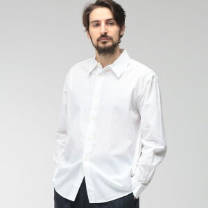 �A���[���K�V�[ OUR LEGACY �����Y �V���c ���� ���n ���M�����[�J���[ White Liquid Poplin OLM4242BWP �u�����h �g�b�v�X �V���v�� �t �H