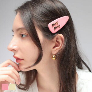 �~���E�~���E MIU MIU ���f�B�[�X �w�A�N���b�v �p�e���g���U�[ ���S �w�A�s�� MIU5IF092069 �u�����h �A�N�Z�T���[ �w�A�A�N�Z�T���[ �M�t�g