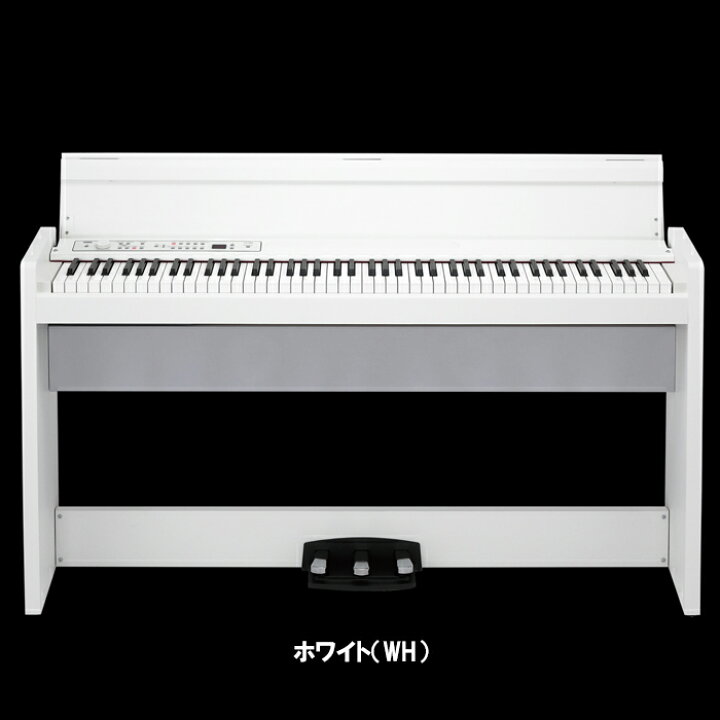 楽天市場】スタイリッシュ電子ピアノ KORG コルグ LP-380Uローズウッド 