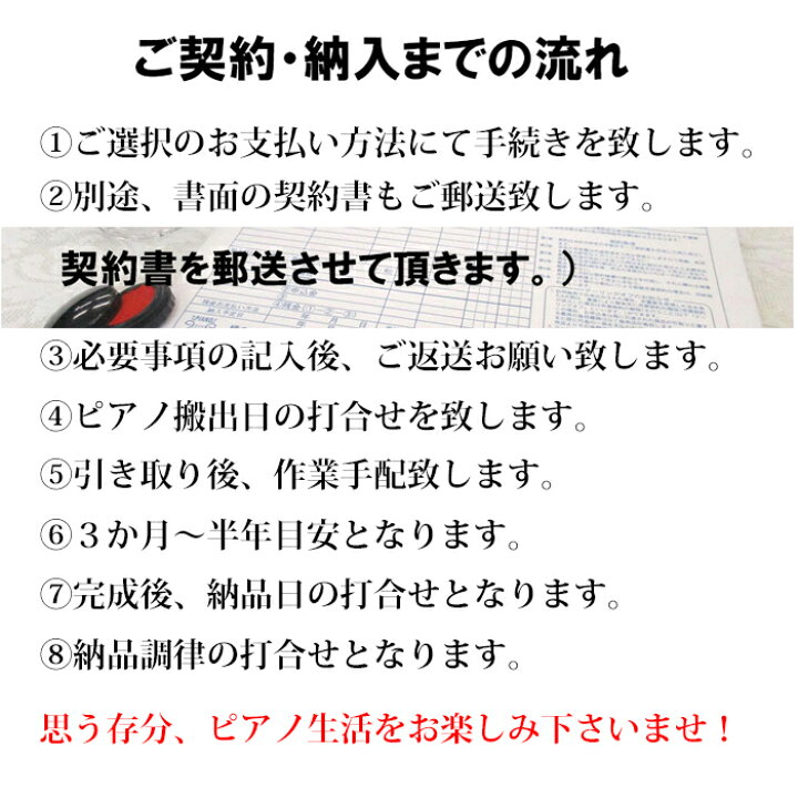 楽天市場】5台限定受付中！【ポイント2倍】ピアノリフレッシュ！お 