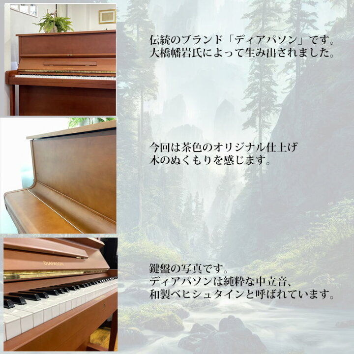 楽天市場】DIAPASONディアパソン126ME【カラー：ウォルナット】【木目 