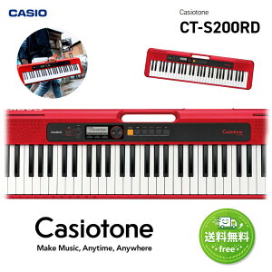 CASIO �J�V�I�@CT-S200RD�@�ԁ@�L�[�{�[�h�y���������z�yCS�z
