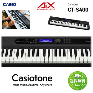 CASIO�@�J�V�I CT-S400 61���� �y���ʗ��ĕt���z�y�L�[�{�[�h�z �y�d�q�s�A�m�z�@Casiotone �J�V�I�g�[���y���������z�yCS�z