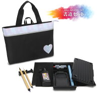 書道セット レッスンバッグタイプ［ドリーミーガール］　女の子　小学校　小学生　書道用具　書道用品　…