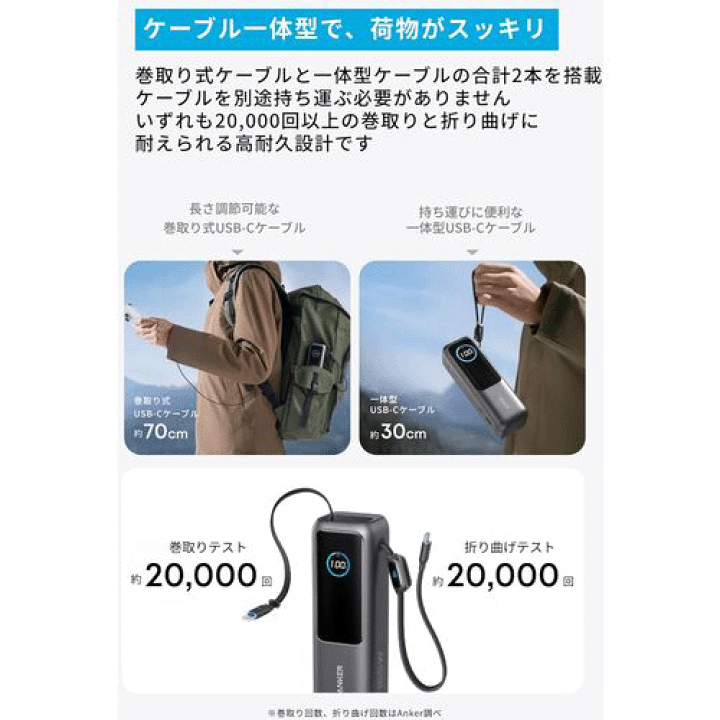 楽天市場】Anker モバイルバッテリー Power BankブラックA1695N11