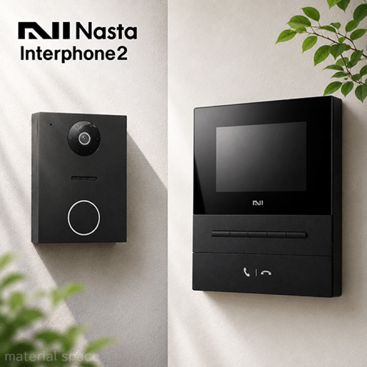 楽天市場】ナスタ Nasta Interphone2インターホン KS-ND02A-□□1