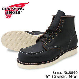 RED WING bhEBO 8849 6" Classic Moc 6C` NVbN bN [Nu[c Yu[c men's V[gu[c V[g 6inch bNgD {v v[[EU[ [XAbv DCY