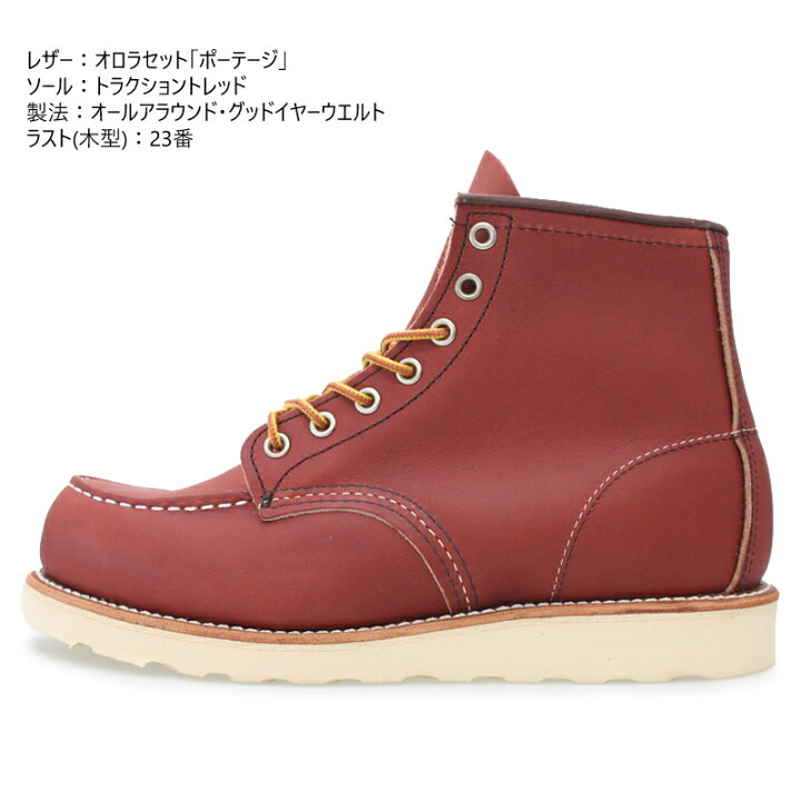 楽天市場】【5/18まで全品P3倍】RED WING レッドウィング 8875 6 