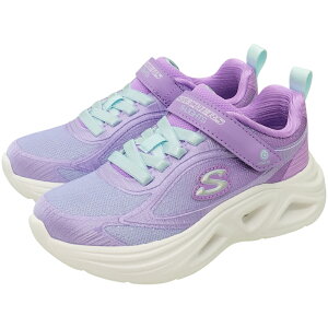 SKECHERS �X�P�b�`���[�Y S-Lights SOLA GLOW 2.0 �L�b�Y �W���j�A �X�j�[�J�[ ����C �J���t�� �����V���[�Y �q���C ���̎q �L���L�� �h�� ���x���_�[ �O���[ �l�C�r�[ 303729L �G�X���C�c