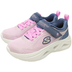SKECHERS �X�P�b�`���[�Y S-Lights SOLA GLOW 2.0 �L�b�Y �W���j�A �X�j�[�J�[ ����C �J���t�� �����V���[�Y �q���C ���̎q �L���L�� �h�� ���x���_�[ �O���[ �l�C�r�[ 303729L �G�X���C�c