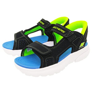 SKECHERS �X�P�b�`���[�Y RAZOR SPLASH-COASTAL QUEST �L�b�Y �W���j�A �T���_�� �q���C �j�̎q �u���b�N/�u���[/���C�� �l�C�r�[/�I�����W 407014L Slip-ins ���C�U�[ �X�v���b�V��
