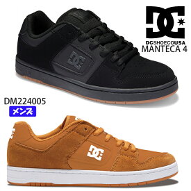 【4月は全品P10倍!要エントリー】DC SHOES ディーシー MANTECA 4 M SHOE メンズ ローカットスニーカー ストリート カジュアル スケボーシューズ 紐靴 マンテカ 快適 耐久性 WBC ブラウン KKG ブラック DM224005