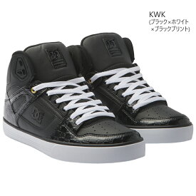 【4月は全品P10倍!要エントリー】DC SHOES ディーシー PURE HIGH-TOP WC SE SN レディース メンズ ユニセックス ハイカットスニーカー 紐靴 ストリート カジュアル スケボーシューズ 新色 ピュア ハイトップ ブラック(KWK) ホワイト(WZO) DM234028