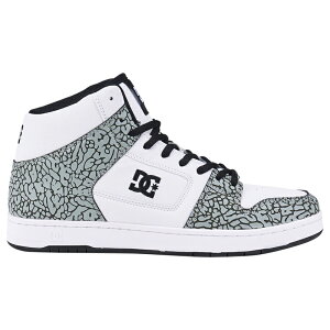 DC SHOES �f�B�[�V�[ MANTECA 4 HI SE SN �����Y �n�C�J�b�g�X�j�[�J�[ �R�C �X�g���[�g �J�W���A�� �X�P�{�[�V���[�Y 2025�N�H�~���f�� �}���e�J �z���C�g/�O���[(WGR) DM254309