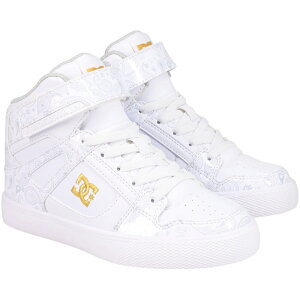 DC SHOES �f�B�[�V�[ Ks PURE HIGH-TOP SE EV SN �L�b�Y �W���j�A �n�C�J�b�g�X�j�[�J�[ �X�g���[�g �_���X�V���[�Y �}�W�b�N�e�[�v �y�C�Y���[�� �q���C �s���A �n�C�g�b�v 2026�N�t�ă��f�� �z���C�g(