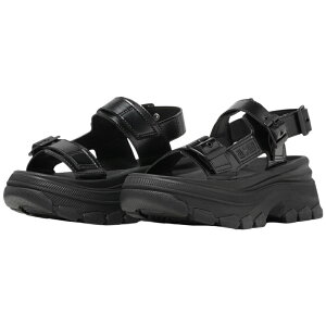 CONVERSE �R���o�[�X ALL STAR TREKWAVE SANDAL ���f�B�[�X �W���j�A �X�g���b�v�T���_�� �u���b�N���m�N���[�� �V���o�[ �h�� ����T���_�� �X�|�T�� �I�[���X�^�[ �g���b�N�E�F�[�u 2026�N�t�ă��f��