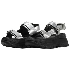 CONVERSE �R���o�[�X ALL STAR TREKWAVE SANDAL ���f�B�[�X �W���j�A �X�g���b�v�T���_�� �u���b�N���m�N���[�� �V���o�[ �h�� ����T���_�� �X�|�T�� �I�[���X�^�[ �g���b�N�E�F�[�u 2026�N�t�ă��f��