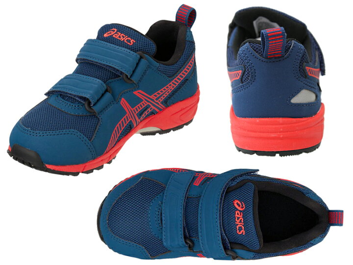 楽天市場 12月中エントリーで全品p10倍 アシックス Asics 1144a041 Tr ランナー ミニ G Tx2 キッズ ジュニア スニーカー ゴアテックス 防水 子供靴 運動靴 通学 通園 2本ベルト 足育 足に優しい 通気性 スクスク Sukusuku ダークネイビー フラッシュレッド 400