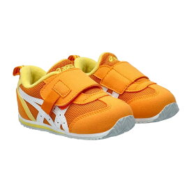 【4月は全品P10倍!要エントリー】アシックス asics 1144A257 アイダホ BABY KT-ES 3 ベビー キッズ スニーカー チャイルドシューズ 子供靴 運動靴 1本ベルト 女の子 男の子 足にやさしい 通気性 消臭 抗菌 新色 スクスク SUKUSUKU ライトオレンジ(801)