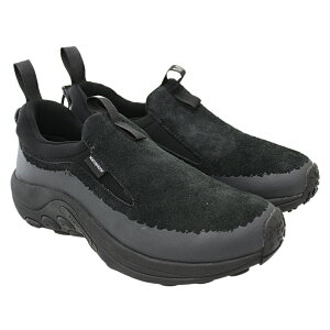 MERRELL メレル JUNGLE MOC EVO WINTER WP メンズスリッポン カジュアルシューズ スニーカー 快適 防水 撥水 防滑 ブラック/ブラック ジャングル モック エボ ウィンター ウォータープルーフ J005409
