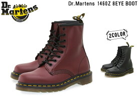 【4月は全品P10倍!要エントリー】Dr.Martens ドクターマーチン CORE 1460 8EYE BOOT コア 1460 8アイブーツ レディース メンズ ユニセックス ショートブーツ スムースレザー 8ホール 本革 革靴 レザーシューズ イエローステッチ CHERRYRED チェリーレッド 10072600