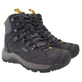 KEEN キーン REVEL IV MID POLAR メンズ レヴェル フォー ミッド ポーラー 1023618 メンズ ウインターブーツ Black/Magnet 雪用 防水 防滑 ミッドカット スノーブーツ 晴雨兼用 多目的 レインシューズ 防滑ソール 1023618
