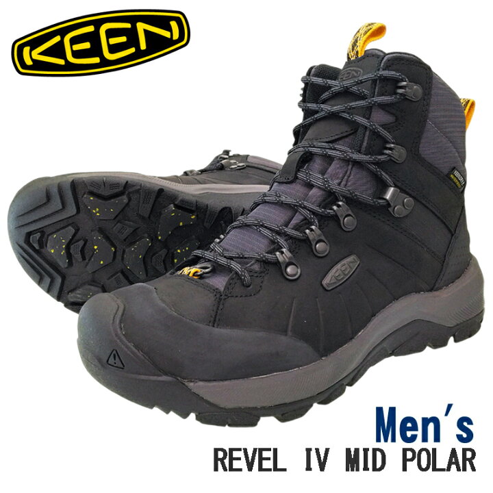 楽天市場】KEEN キーン REVEL IV MID POLAR メンズ レヴェル フォー  