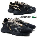 【7月中はP10倍!要エントリー】LACOSTE ラコステ L003 NEO 123 1 SMA メンズ ローカットスニーカー 45SMA0001 ブラック/ネイビー(075) スポーツカジュアル レザー WHITE 紐靴 レースアップ 普段履き デザインコンシャス スポーティ