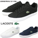 【7月中はP10倍!要エントリー】LACOSTE ラコステ LEROND PRO BL 123 1 CMA メンズ ローカットスニーカー 45CMA0054 ホワイト(21G) ネイビー(092) ブラック(312) スポーツカジュアル キャンバス 紐靴 レースアップ 普段履き カジュアルシューズ スポーティ ルロン