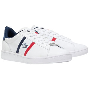 LACOSTE ���R�X�e CARNABY SETCGR1251 AP SMA �����Y ���[�J�b�g�X�j�[�J�[ 49SMA0309 �z���C�g/�l�C�r�[(407) �X�|�[�c�J�W���A�� �X���[�X���U�[ �R�[�g�n �R�C ���[�X�A�b�v ���i���� �J�[�i�r�[ �X�|�[