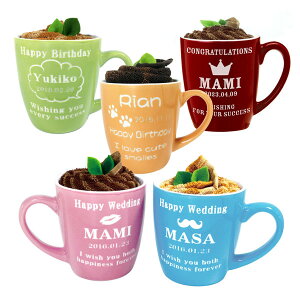 【名入れ マグカップ】カフェオレみたいなタオル付♪かわいいデザインは全部で5種類 お名前 記念日 メッセージ 彫刻無料!お誕生日・記念日・誕プレ・・世界でひとつのマグカップ製作し
