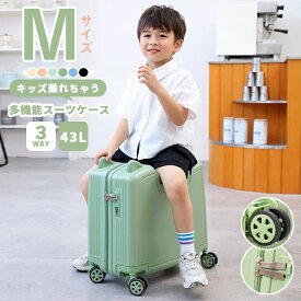 ★限定1000円OFFクーポン★ キャスターカバー特典 キッズスーツケース 機内持ち込み 子供 子供用 キッズ キッズ用 低学年 子供スーツケース 子供キャリー キッズキャリー キッズスーツケース suitcase 小型キャリーケース 360度回転 M