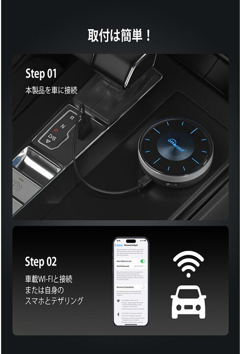 楽天市場】【正規代理店】OTTOCAST P3 PCS46 AIBOX オットキャスト 