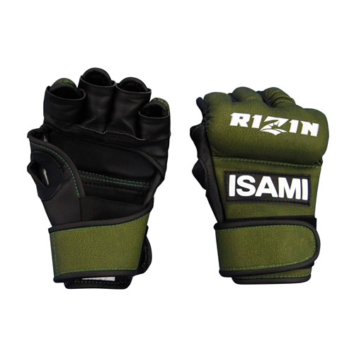 付与 RIZIN試合用グローブ ISAMI オープンフィンガーグローブ RIZIN 日本製 rz-001 イサミ 総合格闘技 MMA 送料無料 格闘技 スパーリング グラップリンググローブ 選択