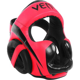 VENUM ヘッドガード ELITE HEADGEAR （ネオンピンク） EU-VENUM-1395-PINK //ボクシング スパーリング キックボクシング ヘッドギア 格闘技 防具 送料無料