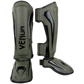 VENUM レッグガード ELITE SHIN GUARDS （カーキ×ブラック） VENUM-1394-200 //レガース キックボクシング 格闘技 防具 プロテクター 送料無料