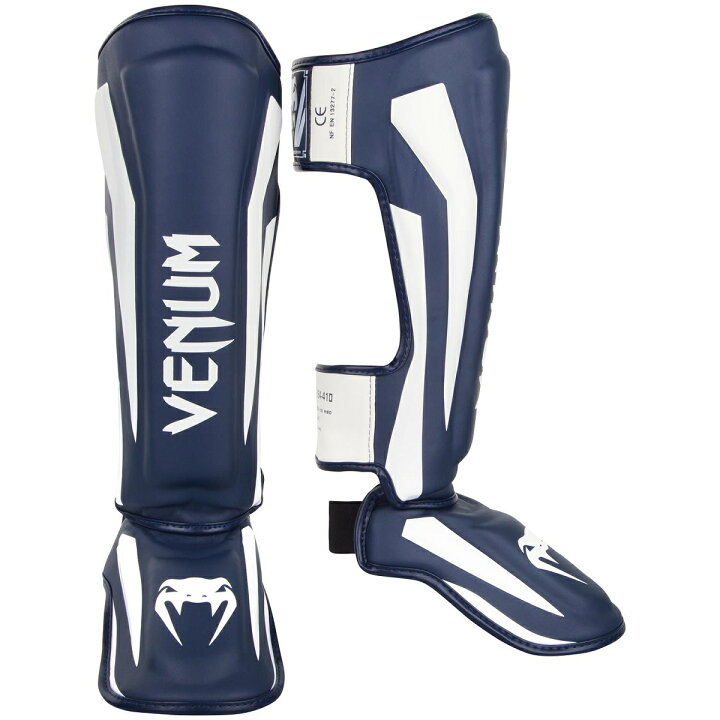 楽天市場】VENUM レッグガード ELITE SHIN GUARDS （ホワイト×ネイビー  