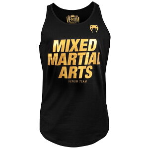 VENUM �^���N�g�b�v MMA VT TANK TOP (�u���b�N×�S�[���h) //�m�[�X���[�u ���S �A���J�W �g���[�j���O MMA �����i���Z �X�|�[�c ��������