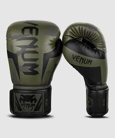 VENUM ボクシング グローブ ELITE BOXING GLOVES （カーキ×カモ） VENUM-1392-534 //スパーリンググローブ ボクシング キックボクシング フィットネス 送料無料