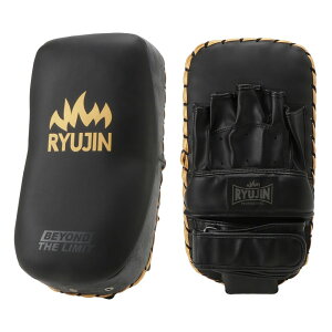 RYUJIN ハイブリッド パンチング&キックミット(左右セット) //空手 キックボクシング ミット パンチングミット キックミット 送料無料
